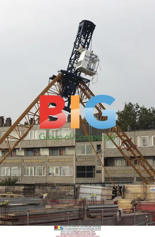 Crane Collapse in Battersea, London