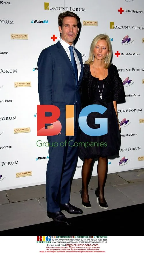 Princess Marie-Chantal and Prince Pavlos at Fortune Forum
