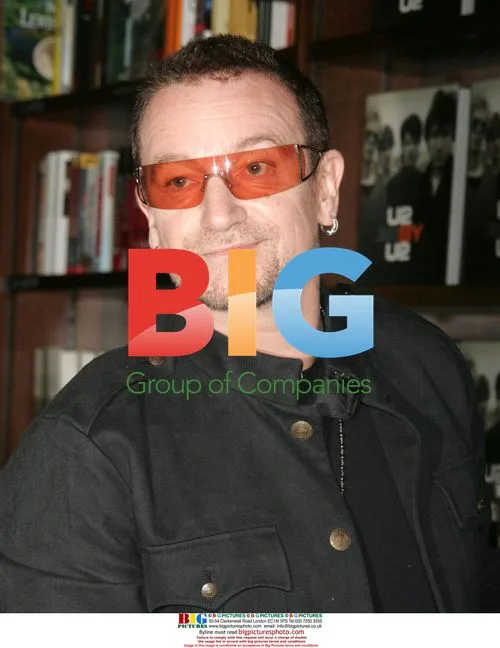 BONO at U2 book signing