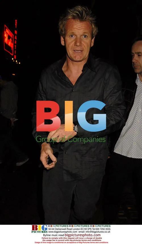 Gordan Ramsey at The Ivy in London