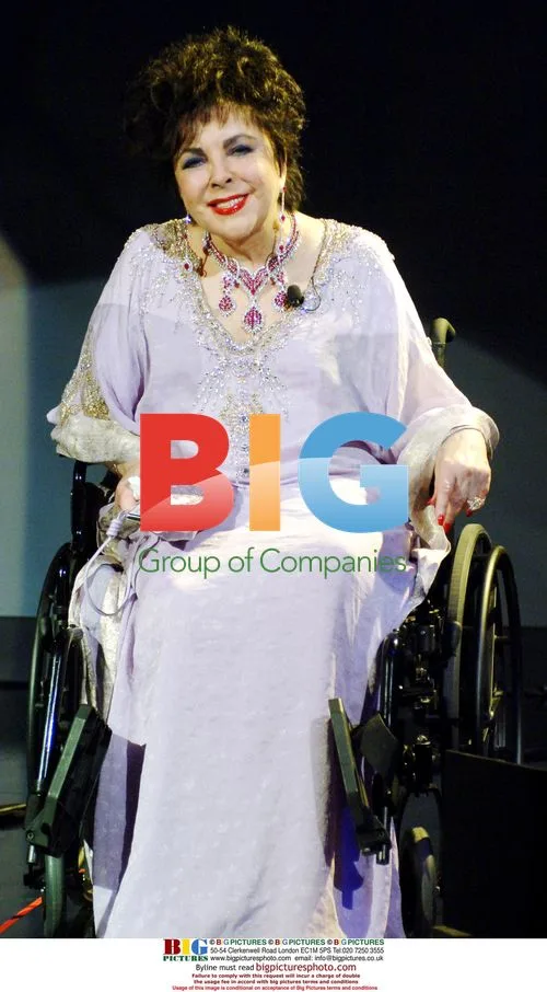 Dame Elizabeth Taylor at 2006 AIDS fundraiser