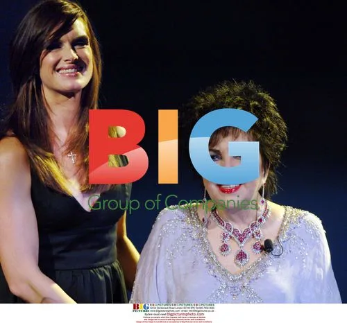 Brooke Shields and Elizabeth Taylor at Macy's Passport Event