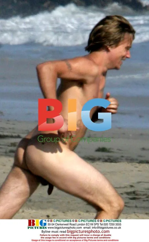 Sean Stewart Naked on Malibu Beach