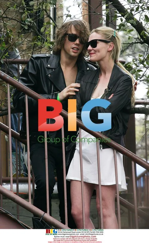 Johnny Borrell and Kirsten Dunst at SXSW