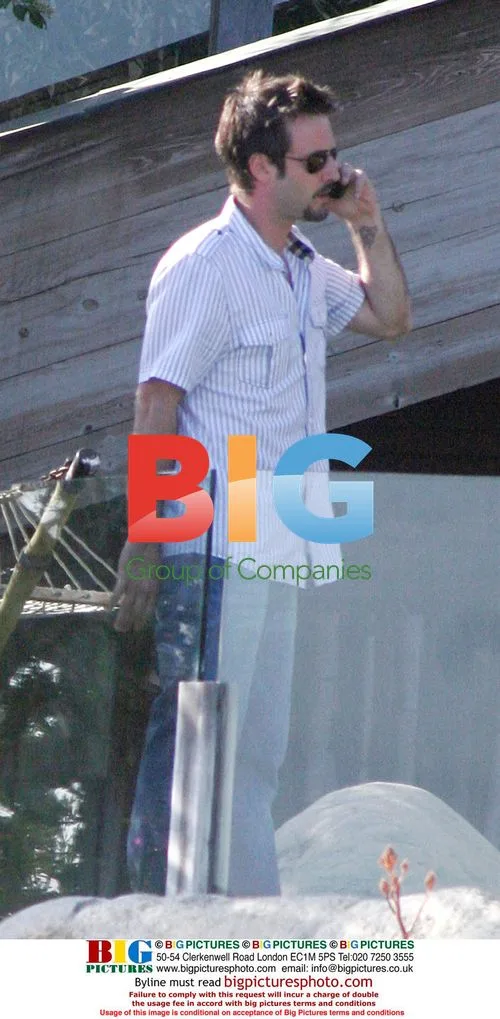 David Arquette Spends Weekend with Family