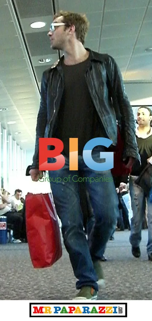 Jude Law on Budget Easter Flight