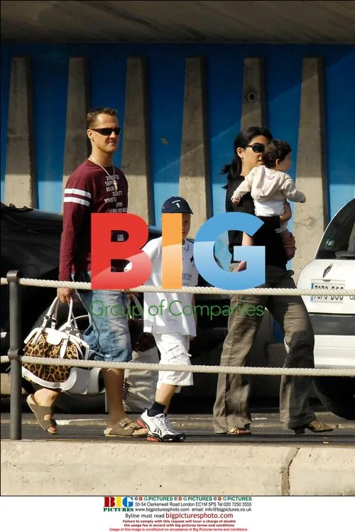 Michael Schumacher on holiday in Tenerife