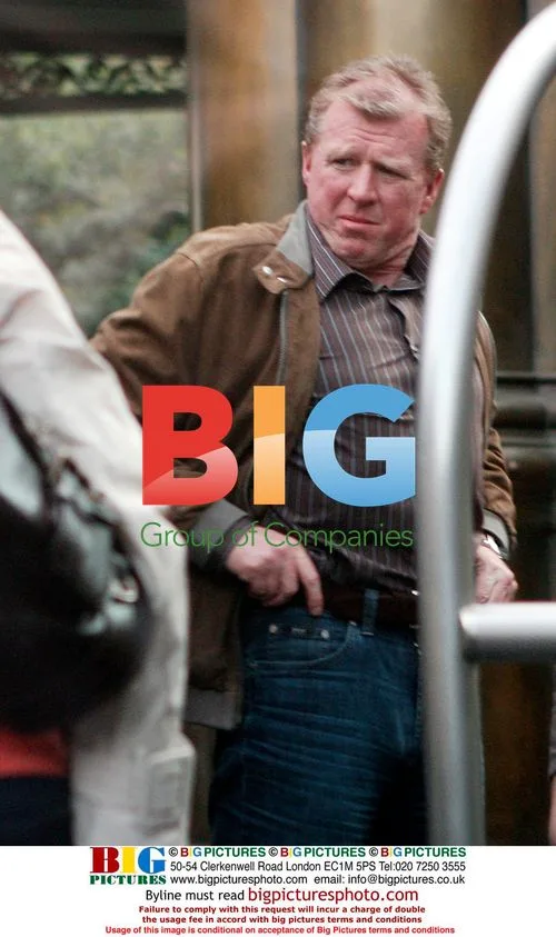 Steve McLaren arrives at Las Vegas airport during US holiday