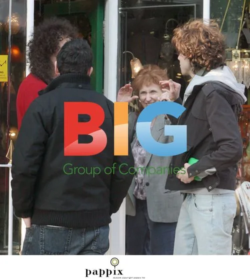 Brian May, Anita Dobson, and Mika in West London