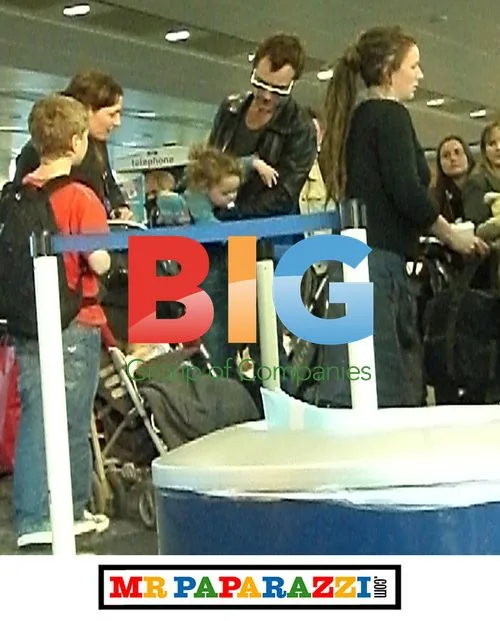 Jude Law Spotted at Stansted Airport