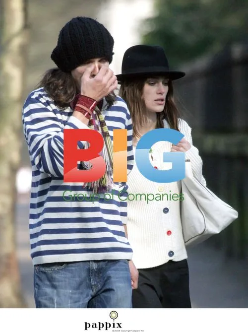 Keira Knightley and Rupert Friend go for a stroll