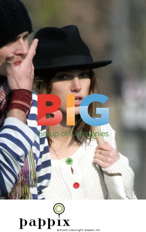 Keira Knightley and Rupert Friend stroll in London
