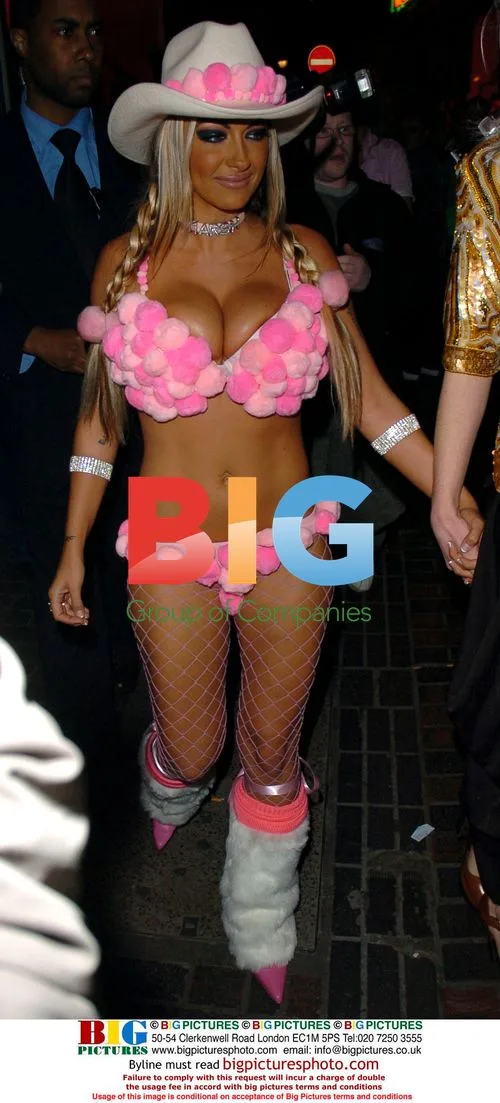 Jodie Marsh and Sarah Barrand at Circus Night Club