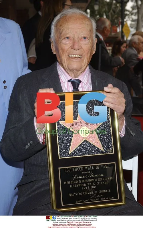 James Bacon honored with Hollywood star
