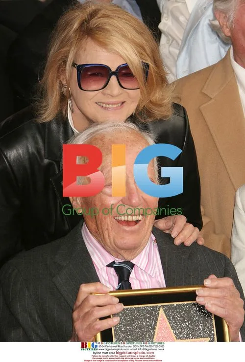 Angie Dickinson and James Bacon at Walk of Fame