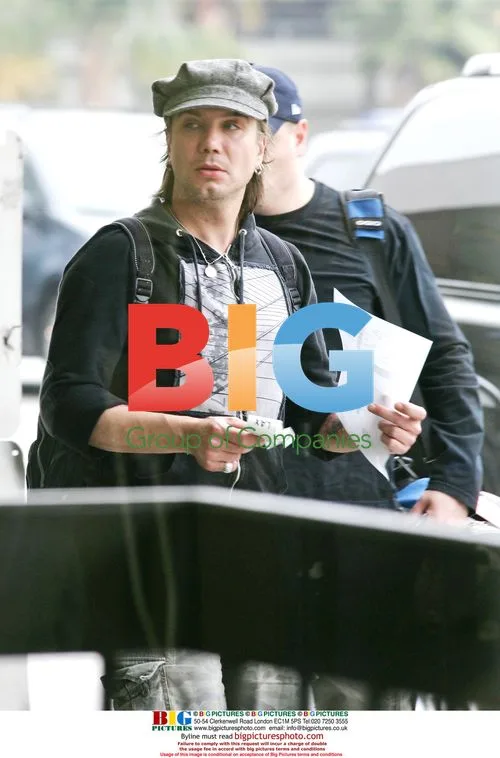 Johnny Rzeznik arrives at LAX