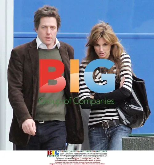 Hugh Grant and Jemima Khan spotted in London