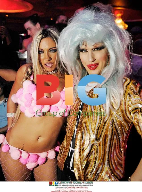 Jodie Marsh Dancing at Circus Night Club