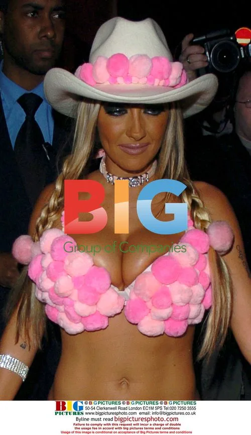Jodie Marsh and Sarah Barrand at Circus Night Club