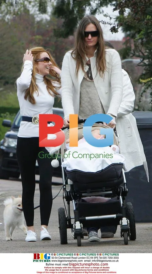 Geri Halliwell Takes London Walk