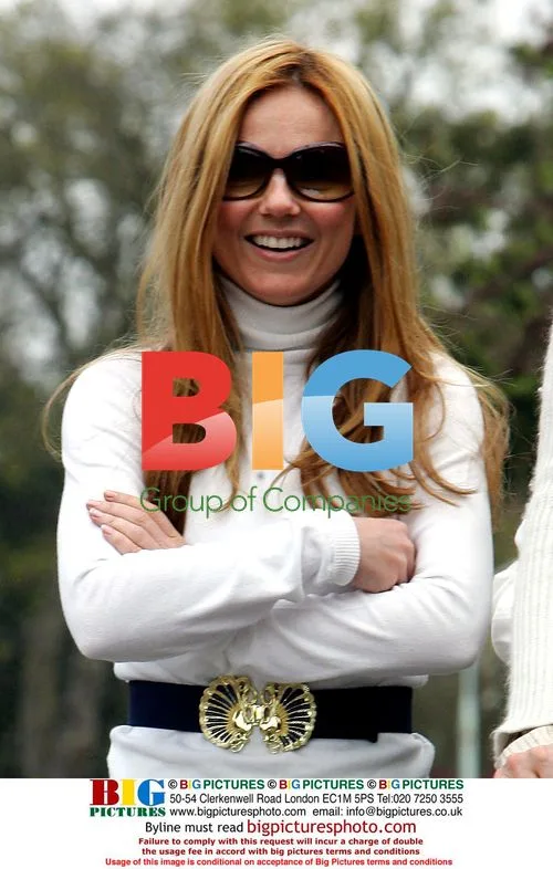 Geri Halliwell out for walk in London