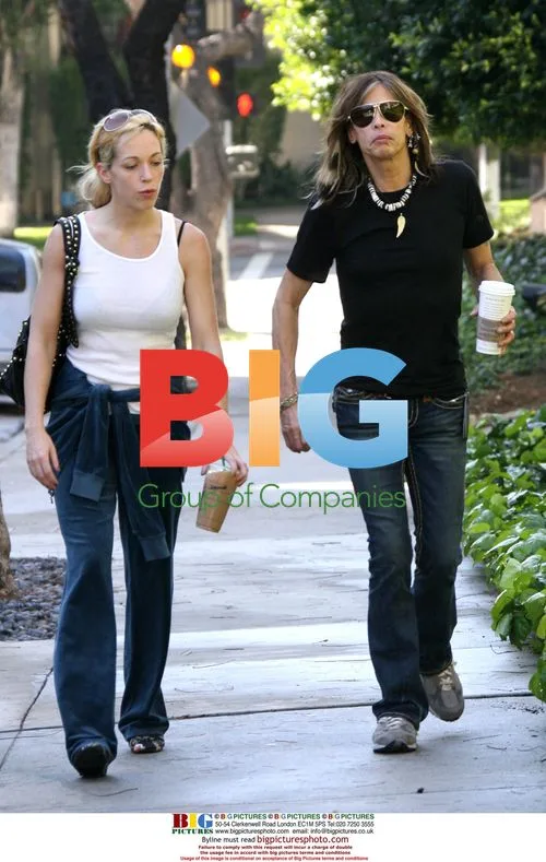 Steven Tyler and Girlfriend Erin Brady