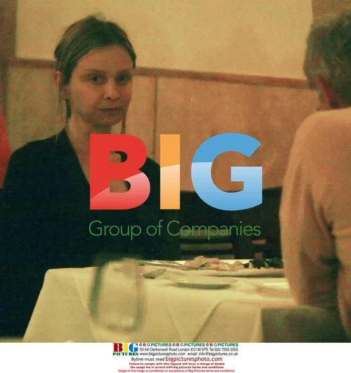 Harrison Ford and Calista Flockhart dining in Brentwood