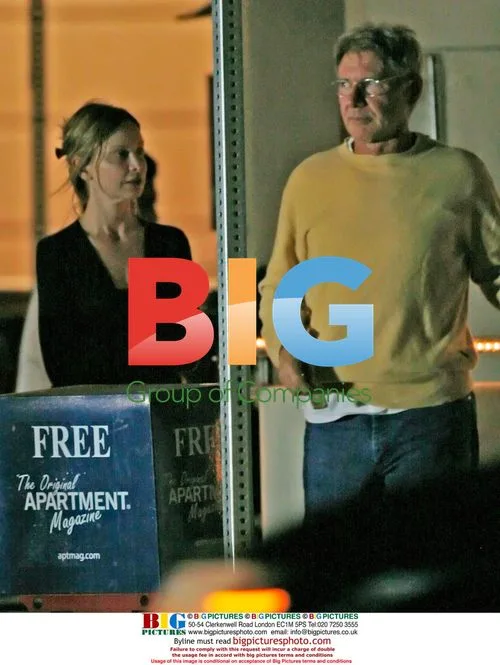 Harrison Ford and Calista Flockhart dinner