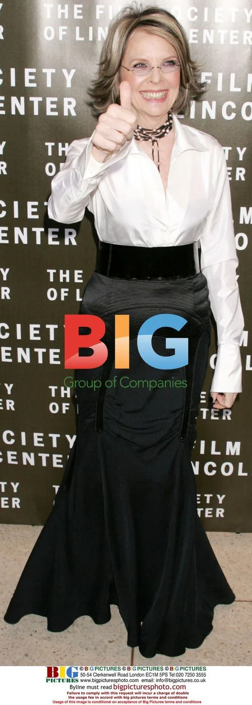 Diane Keaton at Lincoln Center Gala