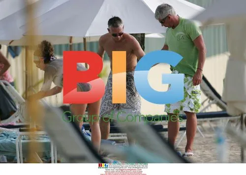 Gary Lineker enjoys Caribbean vacation