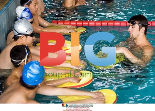 Michael Phelps coaches Chinese Special Olympics athletes