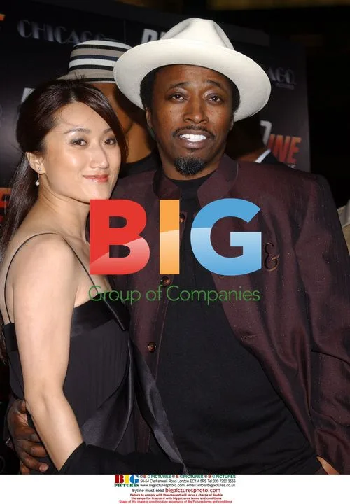 Eddie Griffin and Rochelle at Redline Premiere