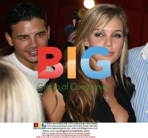 Danielle Lloyd with Ryan Thomas at Dublin Club