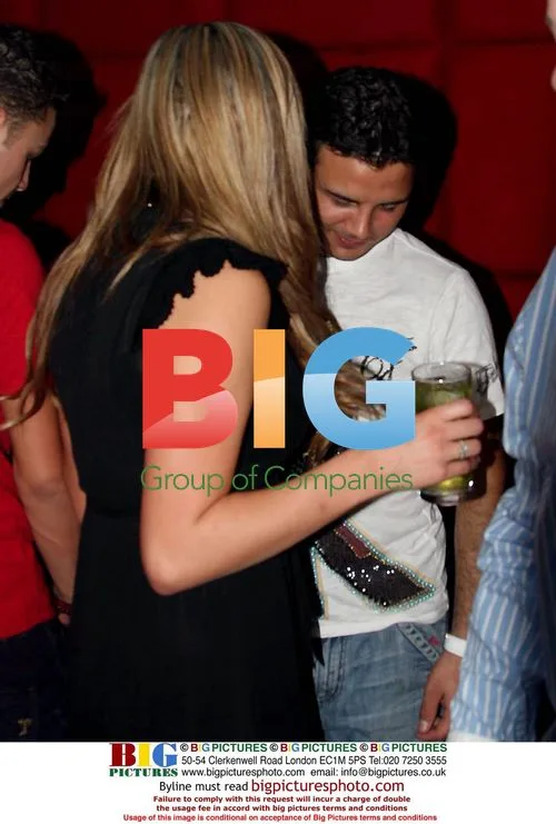 Danielle Lloyd and Ryan Thomas at Dublin Club