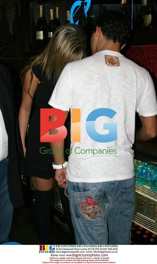 Danielle Lloyd and Ryan Thomas at Touch Night Club