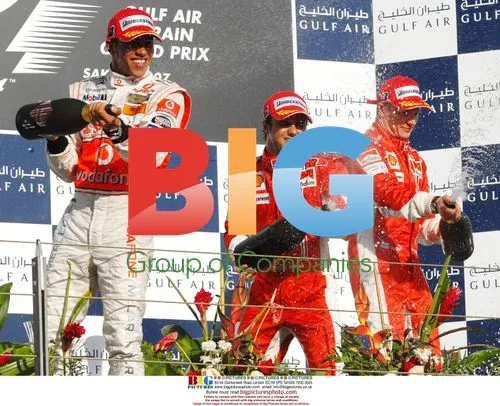 Felipe Massa Celebrates F1 Podium