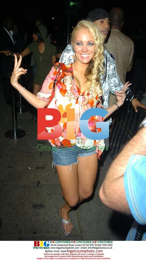 Aisleyne Horgan Wallace and Neo at Aura club