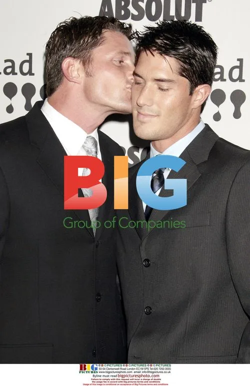 Reichen Lehmkuhl and Ryan Barry at GLAAD Awards