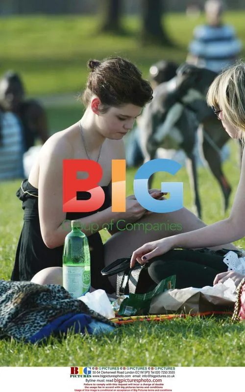 Pixie Geldof and Donny Tourette on Primrose Hill