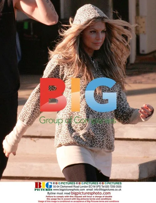 Fergie Filming Music Video with Milo Ventimiglia