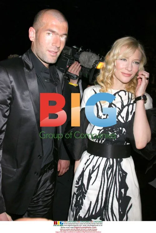 Zidane and Blanchett at IWC Watch Party in Geneva