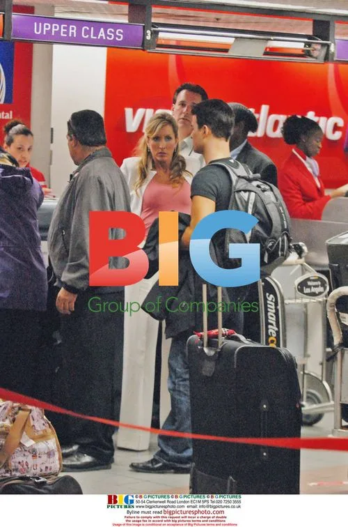 Heather Mills McCartney and Jonathan Roberts Depart LAX