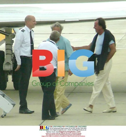 Julio Iglesias visits new house in Punta del Este