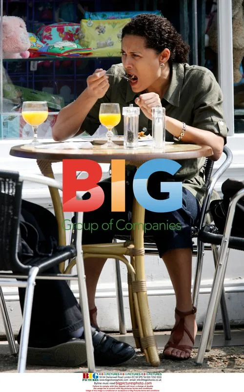 Ex-Eastenders Actress Troy Titus-Adams Enjoys Lunch with Friend