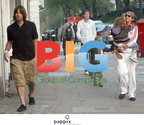 Liam Gallagher with Family