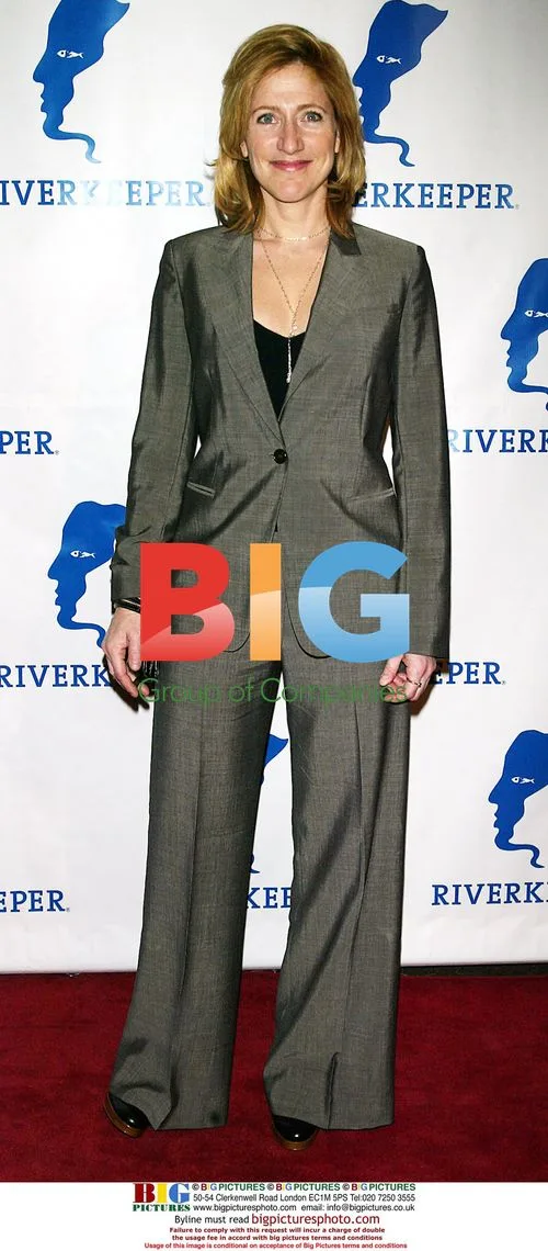 Edie Falco arrives at Riverkeeper Gala
