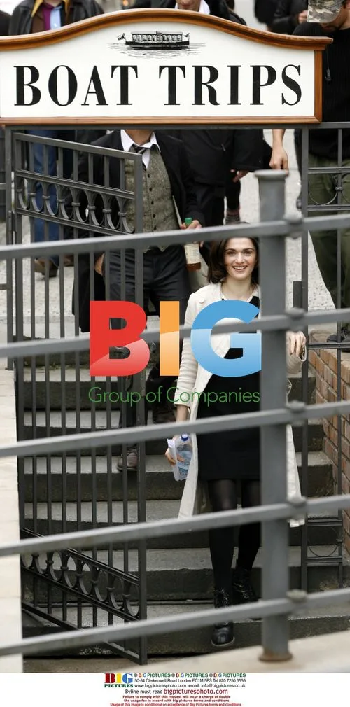 Rachel Weisz on set of Brothers Bloom