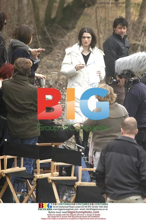 Rachel Weisz on set of The Brothers Bloom