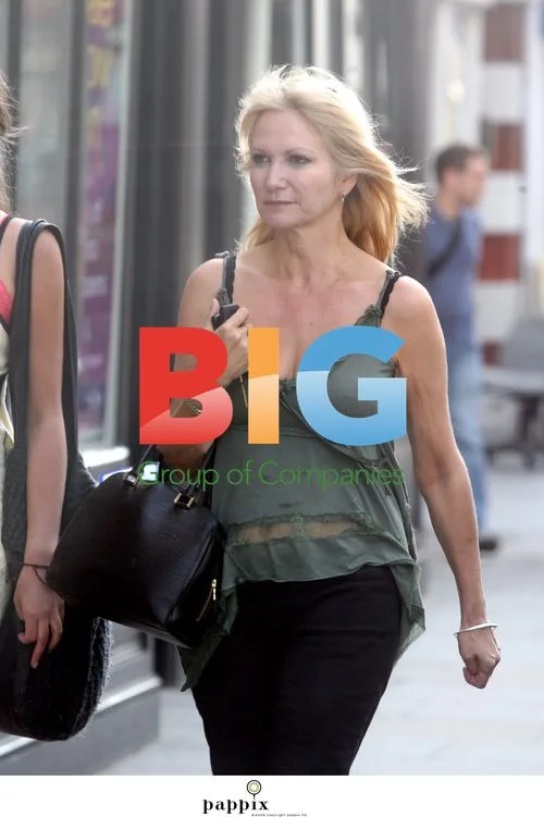 Debbie Arnold spotted shopping with daughter