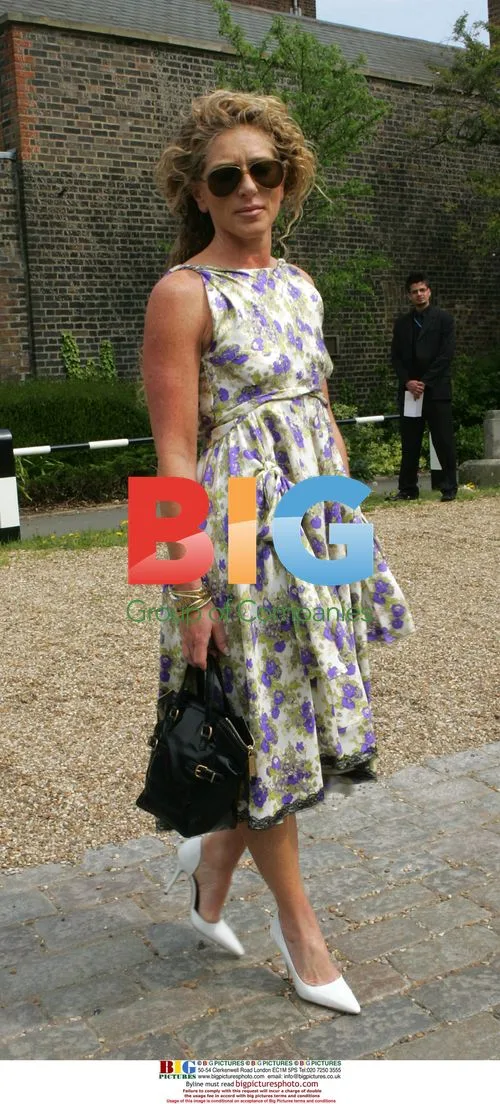 Kelly Hoppen at Bluebell Madonna's Christening